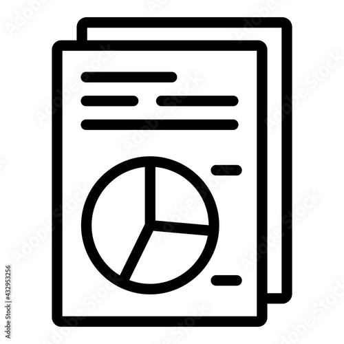 Laundry money papers icon. Outline Laundry money papers vector icon for web design isolated on white background