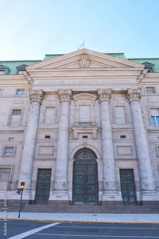 Banco de la Nacion Argentina, Argentine Nation Bank, historical patrimony