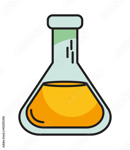 conical flask icon