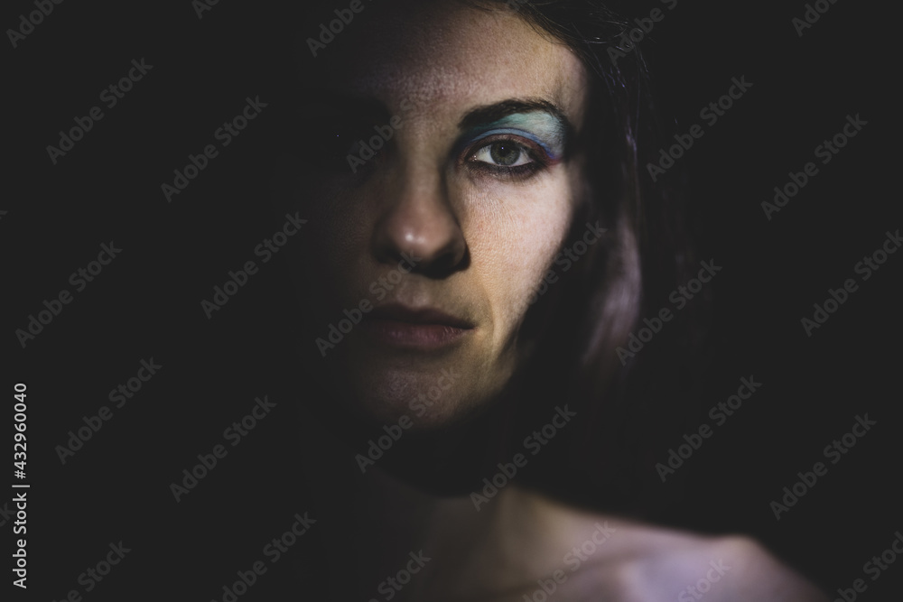portrait of a young woman portrait of a young woman