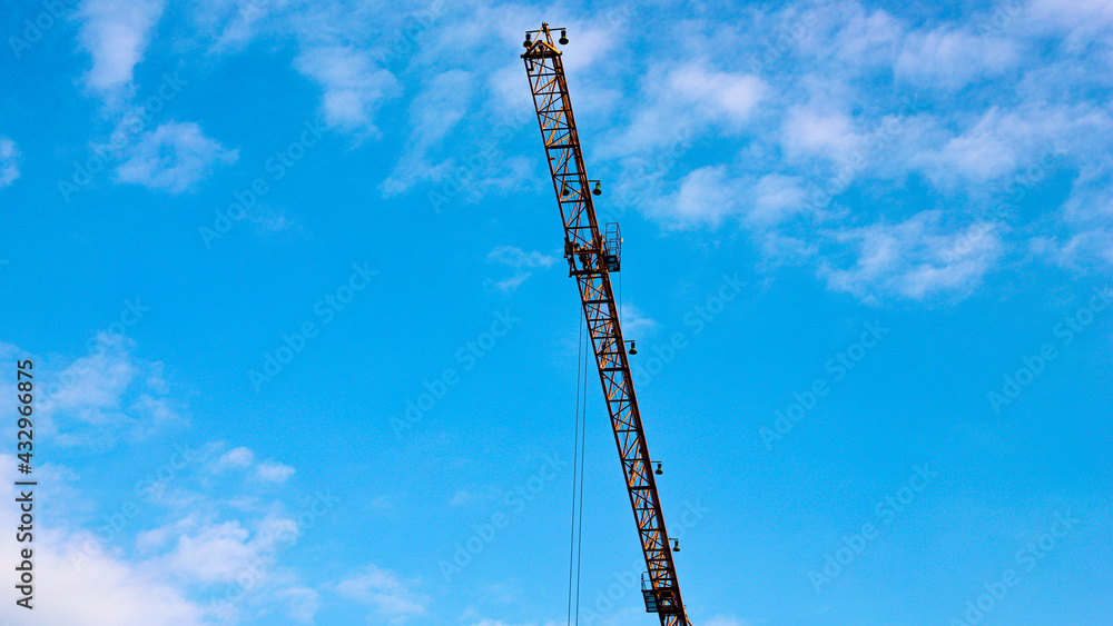 crane on sky crane on sky