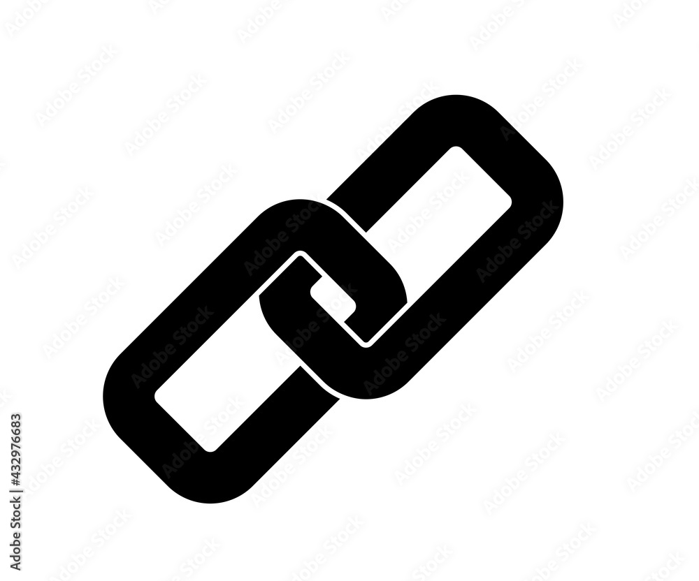 chain icon symbol illustration, vector, chain icon symbol illustration, vector,