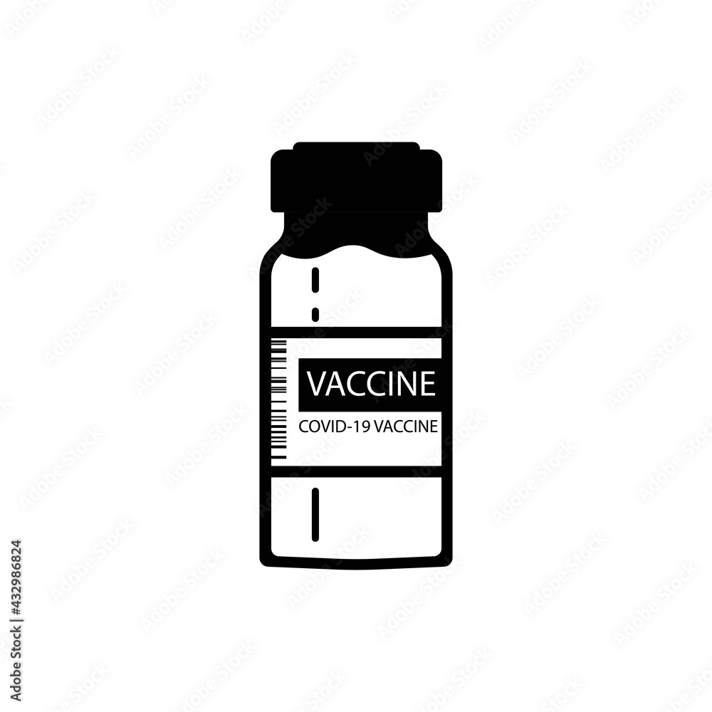 Medical vaccine, vial or ampoule line icon in black. Vaccine against coronavirus healthcare symbol. Bottle containing drug for COVID-19. Illustration for: design, app, logo, web, ui, ux. Vector EPS 10 Medical vaccine, vial or ampoule line icon in black. Vaccine against coronavirus healthcare symbol. Bottle containing drug for COVID-19. Illustration for: design, app, logo, web, ui, ux. Vector EPS 10