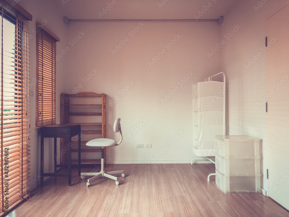 Minimal bed room hostel Muji style, white and bright mood and tone, Clean and clear Room decorate with small bed, hostel room interior design Minimal bed room hostel Muji style, white and bright mood and tone, Clean and clear Room decorate with small bed, hostel room interior design