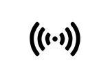 Wifi Signal Symbol Icon Logo Vector Illustration