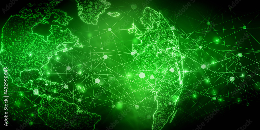 2d illustration world map abstract background 2d illustration world map abstract background