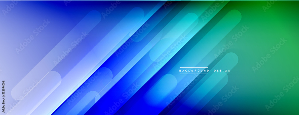 Dynamic lines abstract background. 3D shadow effects and fluid gradients. Modern overlapping forms Dynamic lines abstract background. 3D shadow effects and fluid gradients. Modern overlapping forms