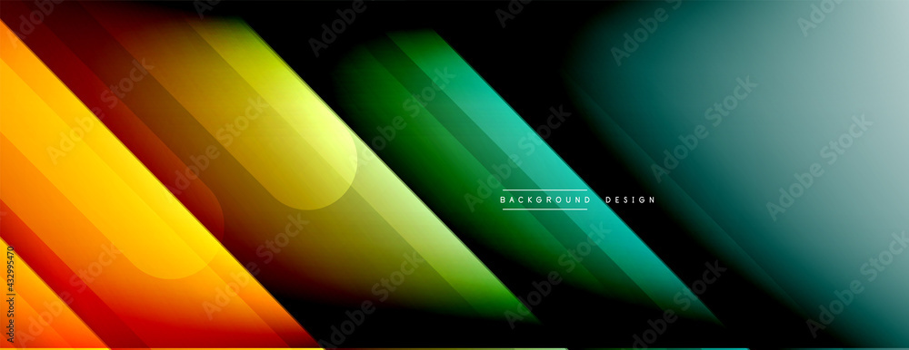 Dynamic lines abstract background. 3D shadow effects and fluid gradients. Modern overlapping forms Dynamic lines abstract background. 3D shadow effects and fluid gradients. Modern overlapping forms