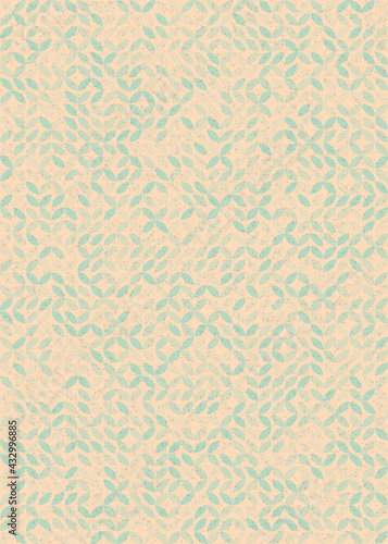 Abstract Geometric Pattern generative computational art illustration