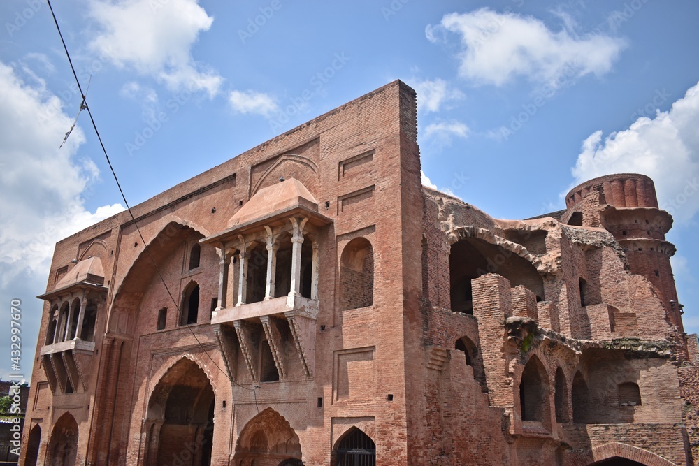 ancient ruined building ,panipat,haryana,india