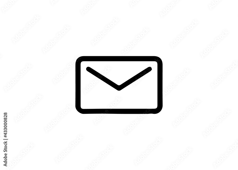 Envelope Email Icon Logo Vector Illustration Envelope Email Icon Logo Vector Illustration