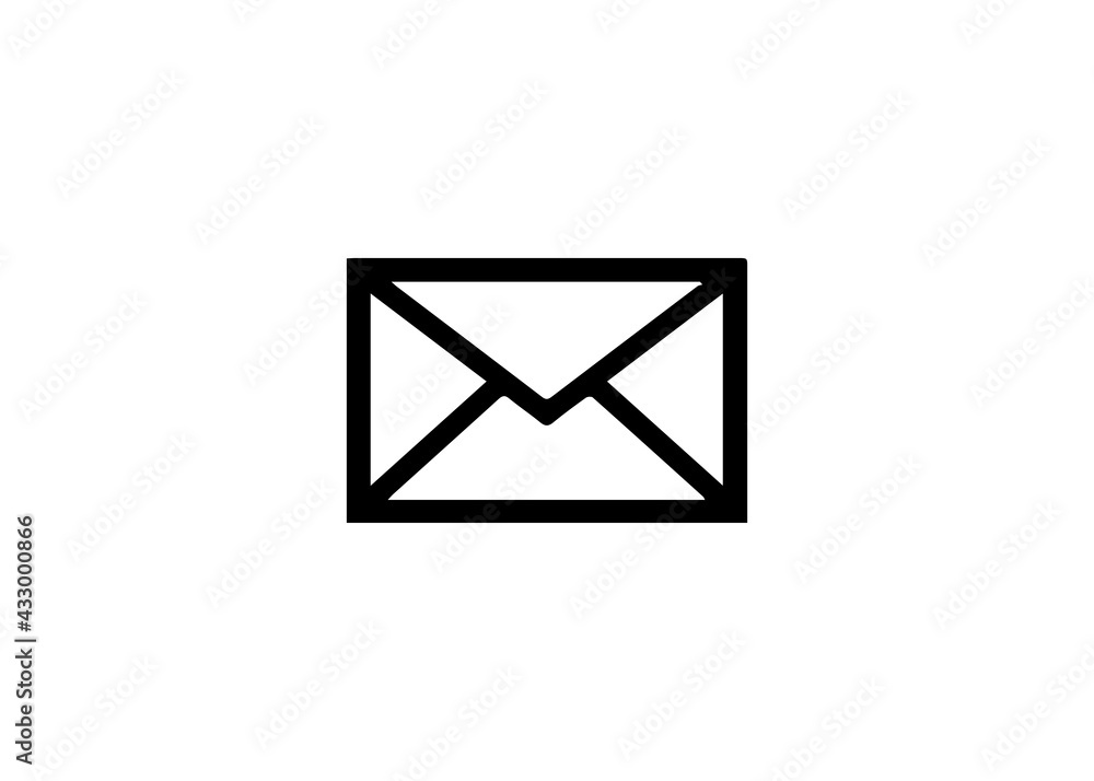 Envelope Email Icon Logo Vector Illustration Envelope Email Icon Logo Vector Illustration