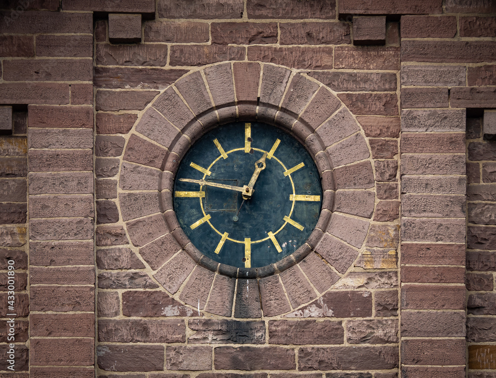 Old striking clock of a church