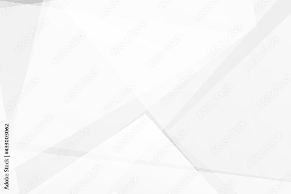 Obraz premium Abstract white and grey on light silver background modern design. Vector illustration EPS 10.