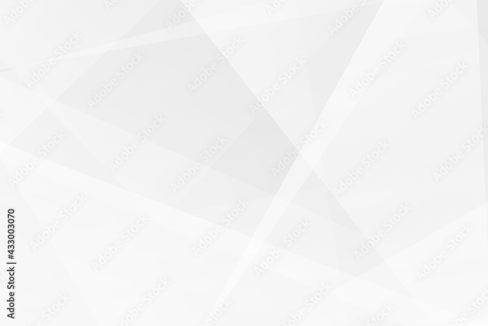 Fototapeta premium Abstract white and grey on light silver background modern design. Vector illustration EPS 10.