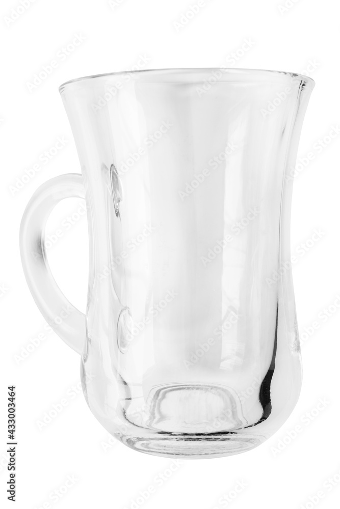 Empty glass isolated Empty glass isolated