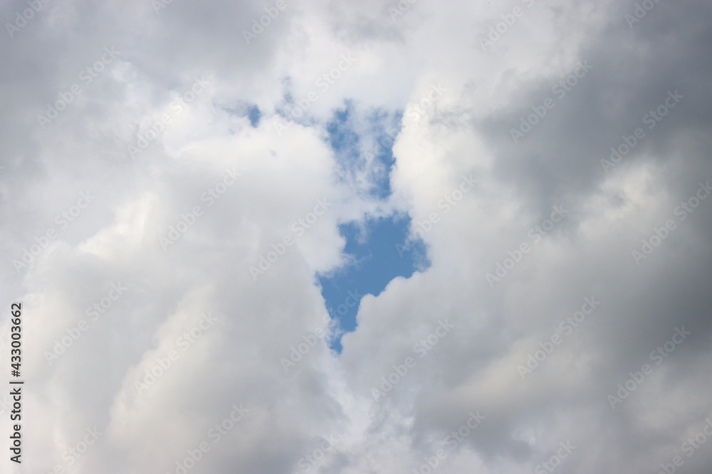 Cloudy sky before rain. Cloudy sky before rain.