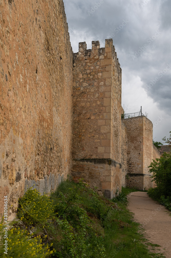 wall of Segovia one of the walls of Spain that are completeOne of the