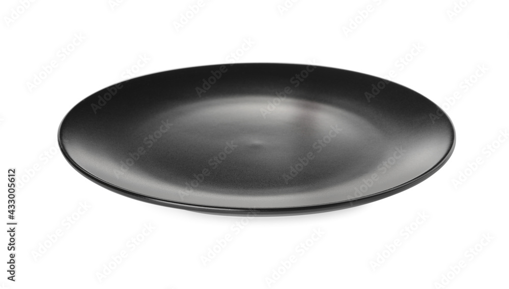 Empty clean ceramic plate isolated on white Empty clean ceramic plate isolated on white