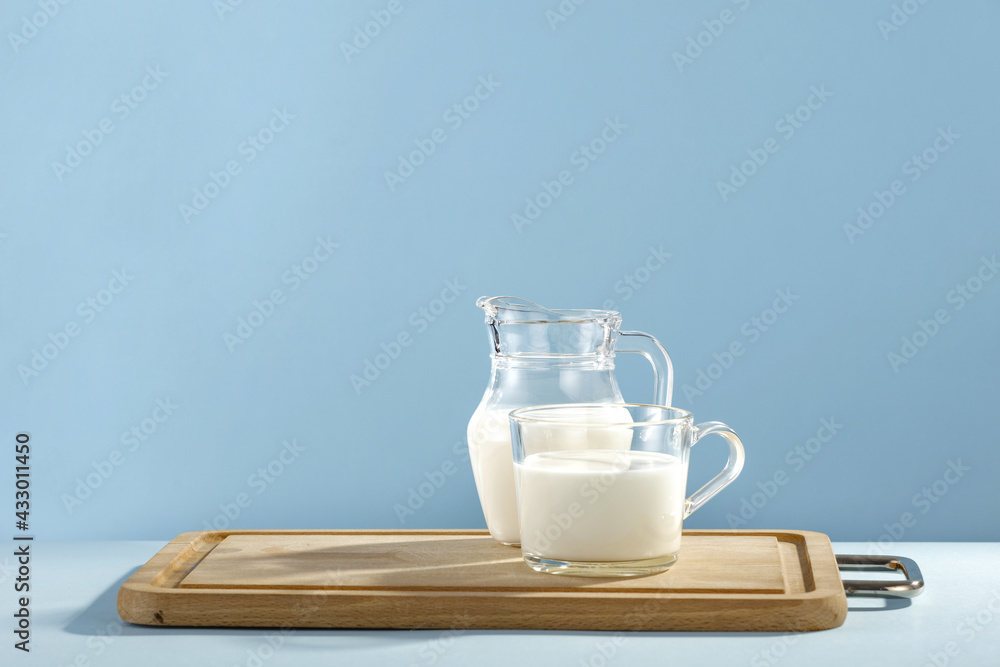 Fresh milk and background with free space for your decoration Fresh milk and background with free space for your decoration