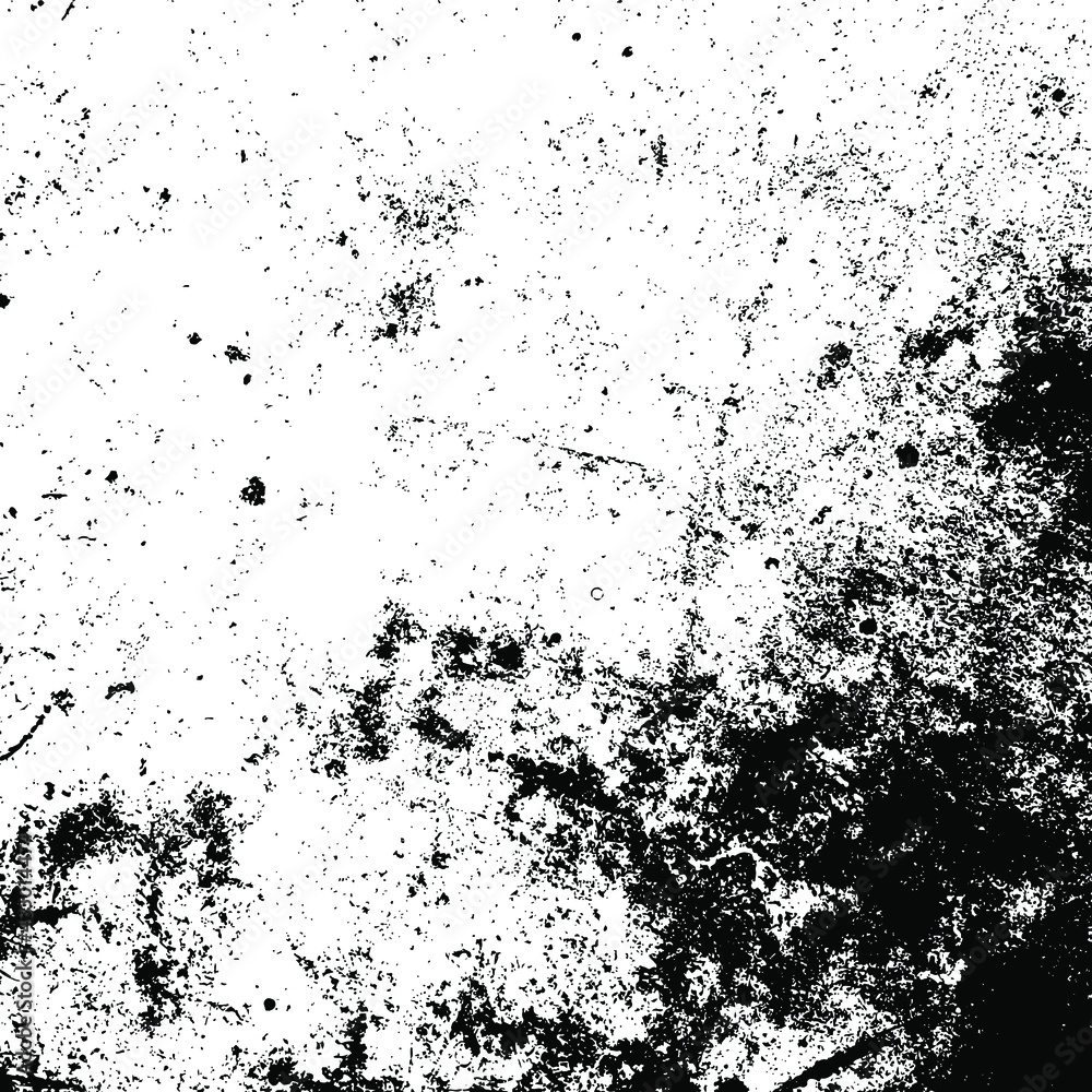 Vector grunge texture. Black and white abstract background. Eps10