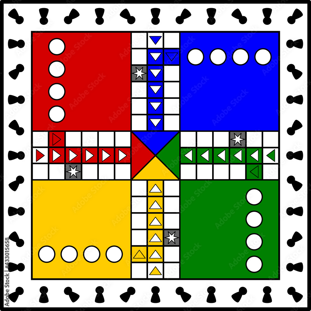 Premium Vector, Ludo board game in different perspectives