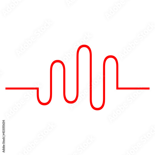 red arrow background