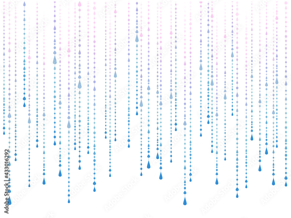 グラデーションがきれいな雨粒 Stock Vector Adobe Stock