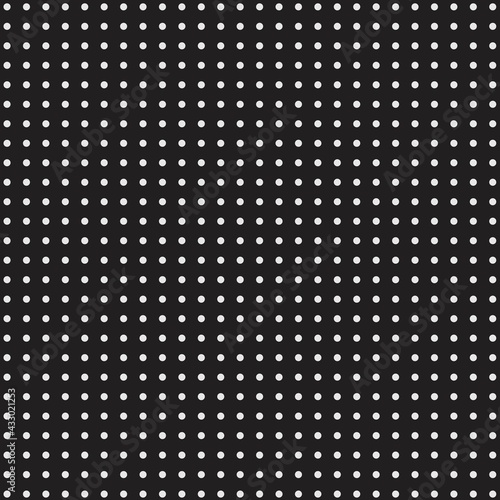 white dots on black