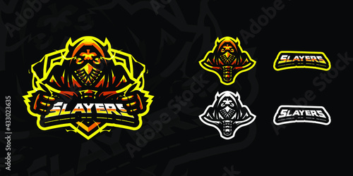 Slayers Mascot Logo Premium
