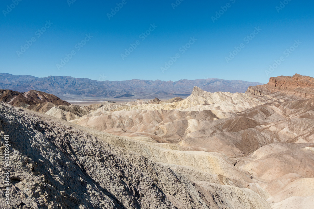 View over Death Valley National Park