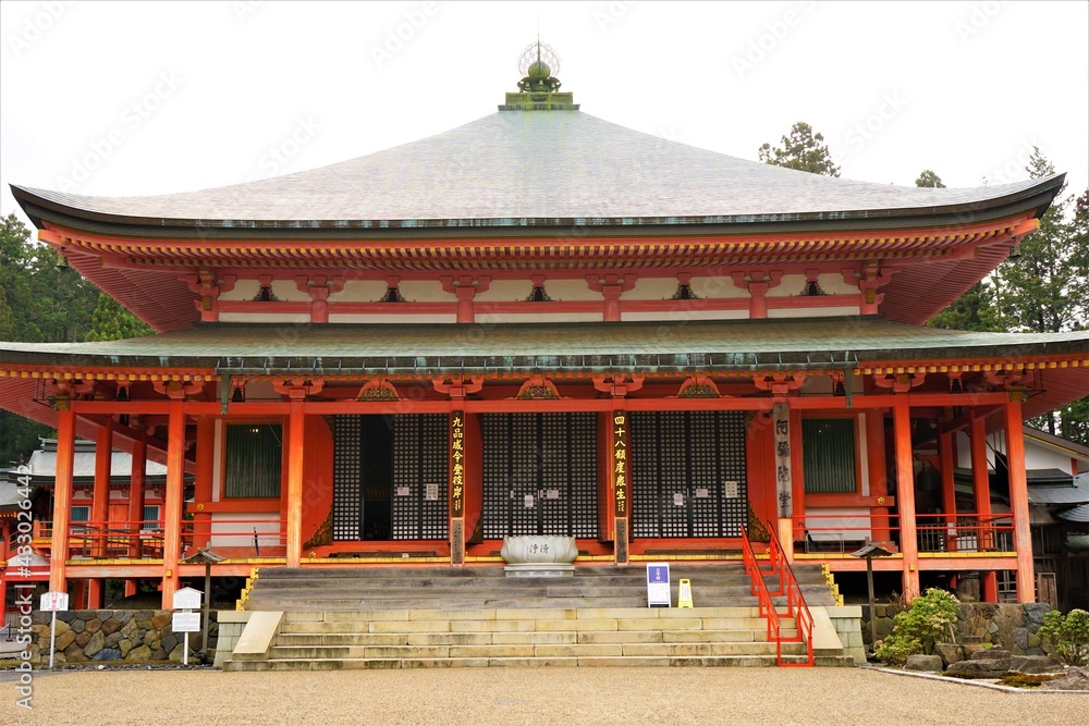 Amida-do at Daikodo Hall, Enryakuji Temple (Mount Hieizan) Toudou in Shiga prefecture, Japan - 比叡山 延暦寺 東塔 阿弥陀堂 Amida-do at Daikodo Hall, Enryakuji Temple (Mount Hieizan) Toudou in Shiga prefecture, Japan - 比叡山 延暦寺 東塔 阿弥陀堂