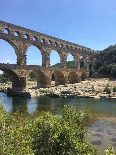 Pont-Du-Gard France Aquaduct