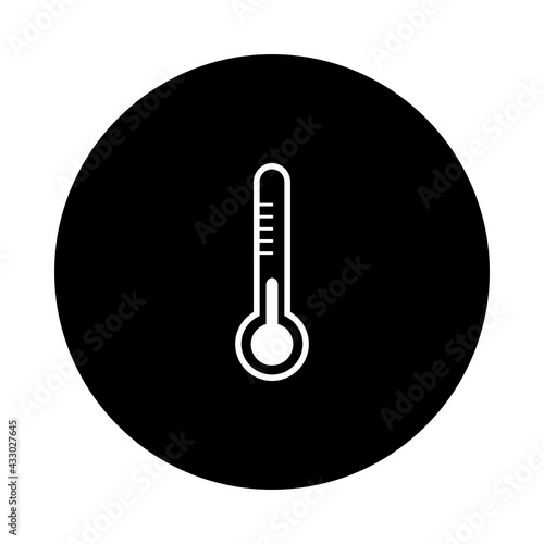 Thermometer und Kreis