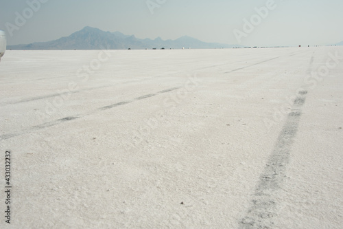 Bonneville Salt Flat Usa
