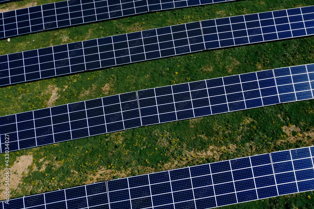 Solar panel produces green, environmentaly friendly energy Solar panel produces green, environmentaly friendly energy