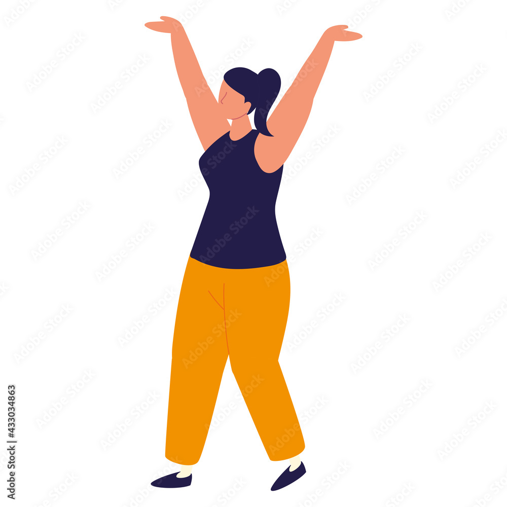 happy woman avatar happy woman avatar