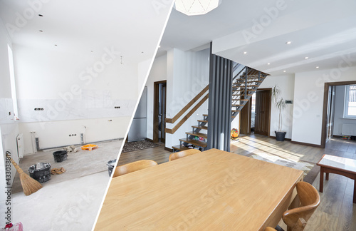 Behang Home renovation concept