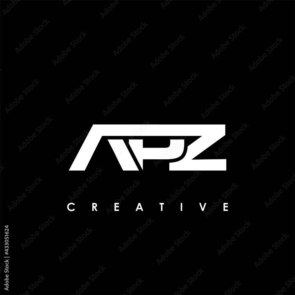 APZ Letter Initial Logo Design Template Vector Illustration APZ Letter Initial Logo Design Template Vector Illustration