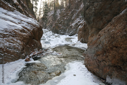 river in the mountains