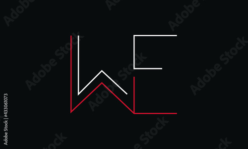  EM/ME logo, EM/ME letter logo design with white, red and black color, EM/ME Business abstract vector logo monogram template. 