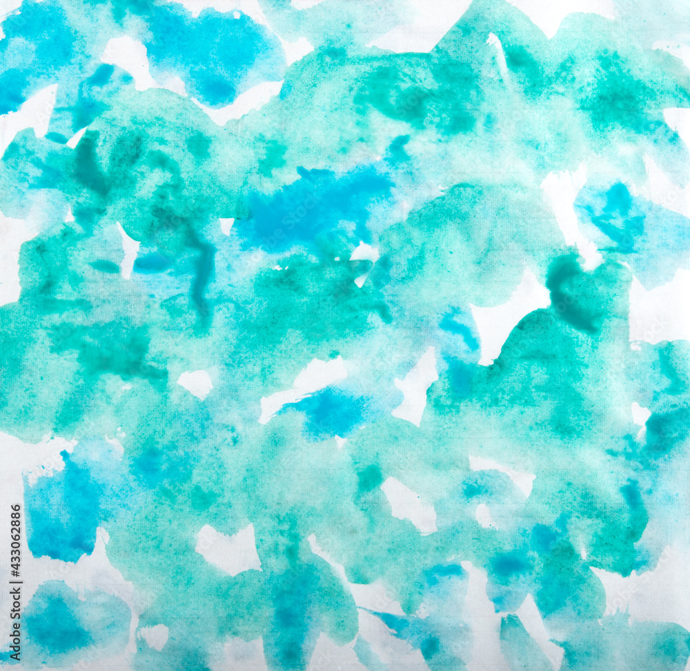 Abstract watercolor brushstroke art texture background