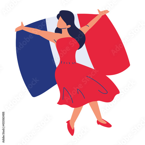 french woman dancing