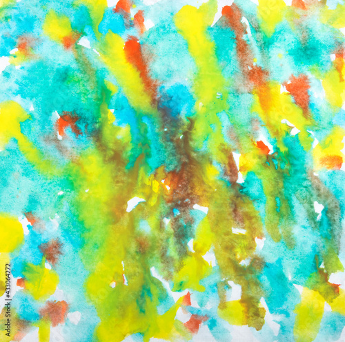 Abstract watercolor brushstroke art texture background