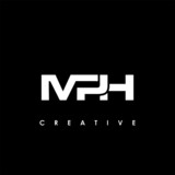 MPH Letter Initial Logo Design Template Vector Illustration