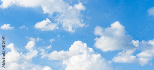 blue sky with clouds