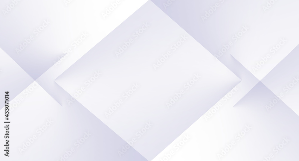 white paper, abstract background, luxury, with geometric transparent gradient, you can use for ad, poster, template, business presentation