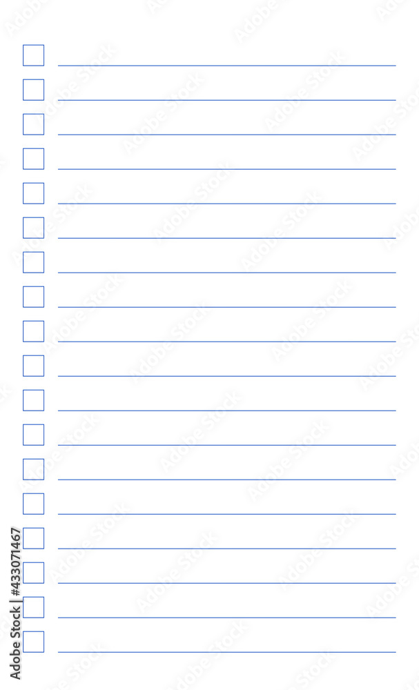 Graph paper. Printable To do list with check boxes, checklist, grid paper with color horizontal lines. Geometric pattern for school, textures, notebook, diary. Realistic lined paper blank size Legal Graph paper. Printable To do list with check boxes, checklist, grid paper with color horizontal lines. Geometric pattern for school, textures, notebook, diary. Realistic lined paper blank size Legal