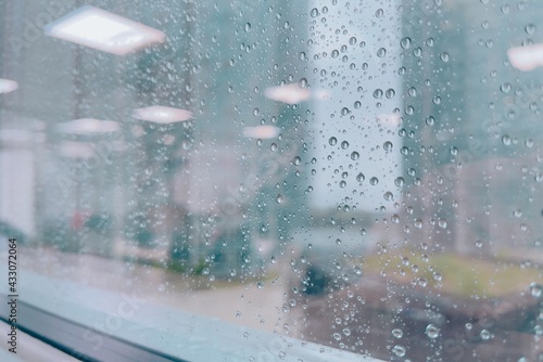rain on the window