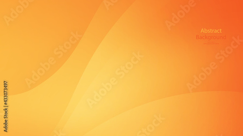 warm and orange color background abstract art vector 